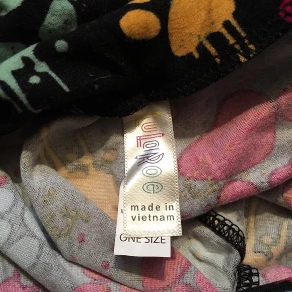 LLR OS splash pawprint Leggings - Picture 2 of 3